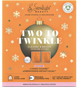 Seoulista Beauty Two to Twinkle Cleanse and Brighten Christmas Pack