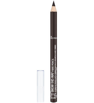 Rimmel Brow This Way Fibre Pencil 1,1 g (verschiedene Farbtöne) - Dark