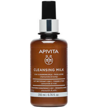 APIVITA Cleansing Milk 3 In 1 Cleansing Milk for Face and Eyes 50ml