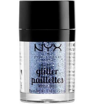 NYX Professional Makeup Glitter Paillettes Metallic Glitzer 2.5 g Nr. 02 - Darkside