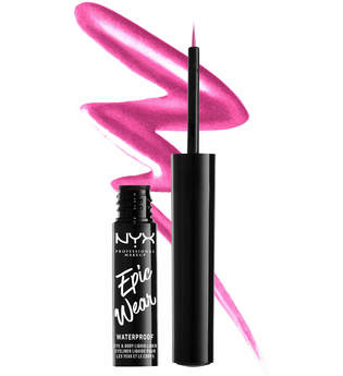 NYX Professional Makeup Epic Wear Metallic Liquid Liner 3.5ml (Various Shades) - Fuchsia Metal