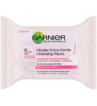 Garnier Skin Naturals Micellar Extra-Gentle Cleansing Wipes (25 Stück)