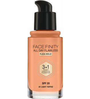 Max Factor Face Finity All Day Flawless 3 in 1 Foundation 30ml 81 Light Toffee (Neutral)
