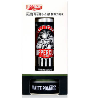 Uppercut Deluxe Matte Pomade and Salt Spray Duo