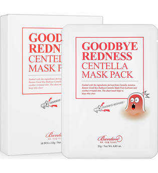 Benton Goodbye Redness Centella Mask Pack 10er - Set Tuchmaske 10.0 pieces