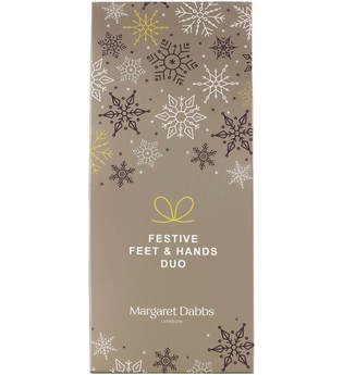 Margaret Dabbs Festive Feet & Hands Duo: 75ml Hand & Foot Lotion Nachtcreme 1.0 pieces