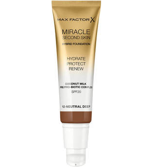 Max Factor Miracle Touch Second Skin 30ml (Various Shades) - Neutral Deep