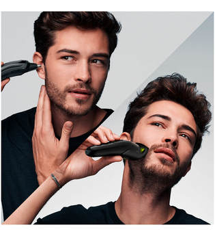 Braun 6-in-1 MGK3221 Bartschneider für Männer Gesichts-, Ohren- und Nasentrimmer und Haarschneider