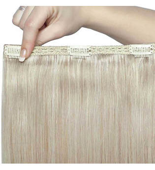 Beauty Works Double Hair Set 18 Inch Clip-In Hair Extensions (Various Shades) - #613/18A Iced Blonde