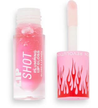 Makeup Revolution Hot Shot Lip Flame Plumping Gloss (Various Shades) - Pink Heat