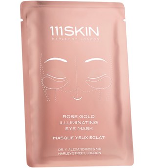 111SKIN - Rose Gold Illuminating Eye Mask – 8 Augenmasken - one size