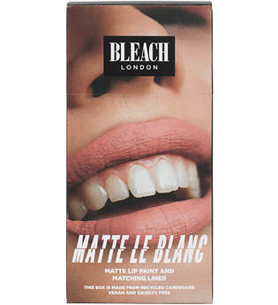 BLEACH LONDON Lip Kit Matte Le Blanc