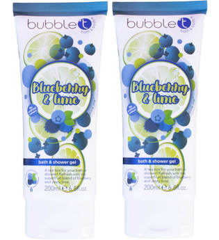 Bubble T Soapscription 2 x Blueberry & Lime Shower Gel 200ml