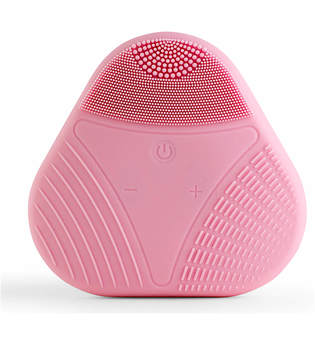 Magnitone XOXO Micro-Sonic SoftTouch Silicone Cleansing Brush Pink