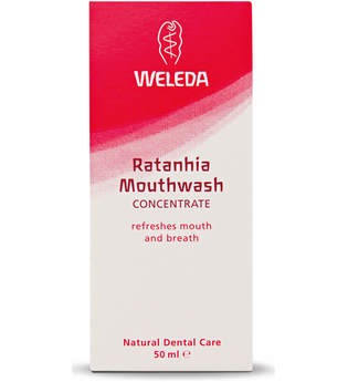 Weleda Zahn- und Mundpflege Ratanhia - Mundwasser 50ml Mundpflege 50.0 ml
