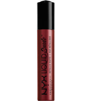 NYX Professional Makeup Liquid Suede Matte Metallic Lipstick (verschiedene Farbtöne) - Bike Babe