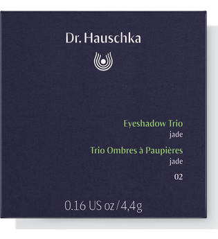 Dr. Hauschka Augen Eyeshadow Trio Lidschatten Palette 4.4 g Nr. 02 - Jade