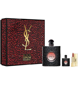 Yves Saint Laurent Ultimate Black Opium Eau de Parfum 90ml and Rouge Pur Couture Gift Set