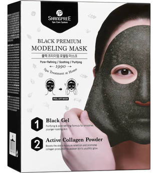 Shangpree Black Pearl Premium Modeling Rubber Mask 50 g, 4,5 g Gesichtsmaske