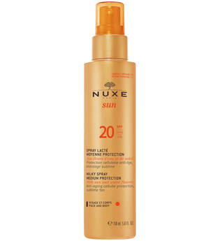 NUXE Sun Sonnenmilch Spray für Gesicht und Körper SPF 20 (150ml) - exklusiv