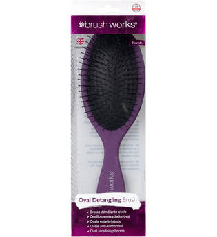 INVOGUE Produkte Brushworks - Oval Detangling Hair Brush - Purple Rundbürste 1.0 pieces