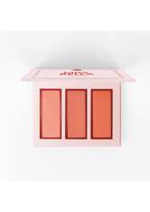 BH Cosmetics Mrs. Bella, Peachy - 3 Farben Blush Palette Rouge & Bronzer Makeup