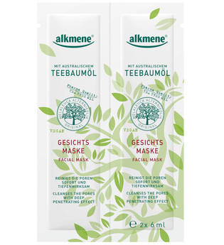 alkmene alkmene Teebaumöl Gesichtsmaske 2 x 6 ml
