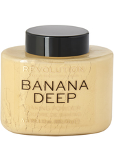 Makeup Revolution Loose Baking Powder (Various Shades) - Banana (Deep)