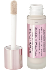 Makeup Revolution Conceal & Define Foundation (Various Shades) - F0.1