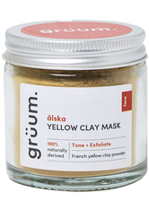grüum älska Yellow Clay Face Mask 50ml