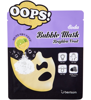 Berrisom Soda Bubble Mask - Brighten Fruit - 5 units