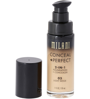 Milani - Foundation + Concealer - 2 in 1 - Conceal + Perfect - Light Beige - 03