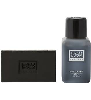Erno Laszlo Gesichtspflege The Detoxifying Collection Cleansing Set Cleansing Oil 60 ml + Sea Mud Deep Cleansing Bar 1 Stk.