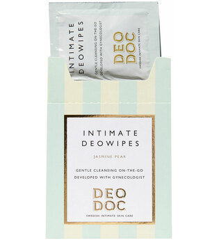 DeoDoc Intimate deowipes Jasmine Pear Intimpflegetücher 10 Stk