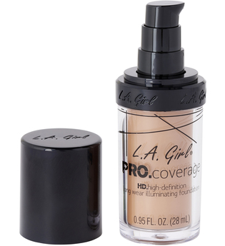 L.A. Girl - Foundation - Pro Coverage Liquid Foundation - GLM 648 - Soft Honey