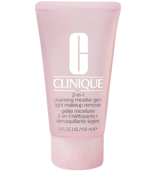 Clinique 3-Phasen Systempflege 3-Phasen-Systempflege 2-in-1 Cleansing Micellar Gel + Light Makeup Remover 150 ml