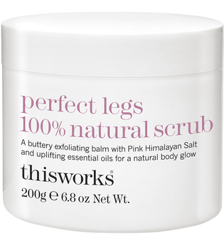 this works Perfect Legs 100% Natural Scrub 200 g