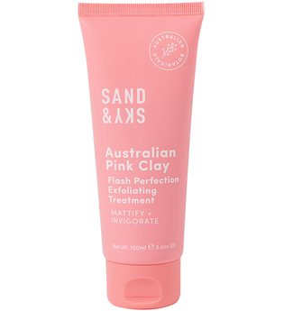 Sand & Sky Peeling Australian Pink Clay - Flash Perfection Exfoliating Treatment Gesichtspeeling 100.0 ml