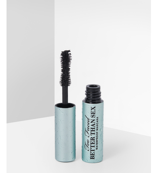 Too Faced - Better Than Sex Waterproof Deluxe - Mascara Mini - Noir - Taille Voyage (4,8 G)
