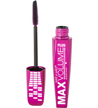 wet n wild Max Volume Plus Waterproof Mascara - Amp'd Black 8ml