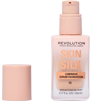 Makeup Revolution Silk Serum Foundation 23ml (Various Shades) - F2