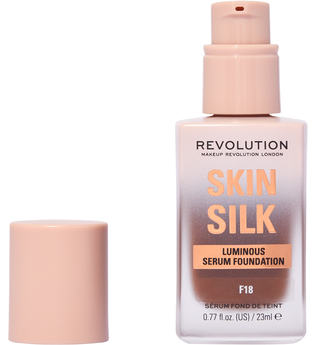 Makeup Revolution Silk Serum Foundation 23ml (Various Shades) - F18