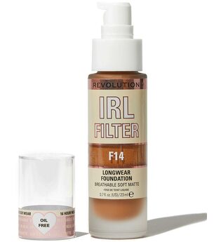Makeup Revolution IRL Filter Longwear Foundation 23ml (Various Shades) - F14