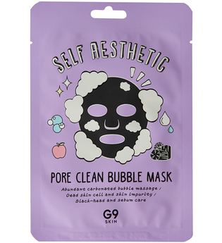 G9 Skin Self Aestetic Pore Clean Bubble Mask Tuchmaske 23.0 ml