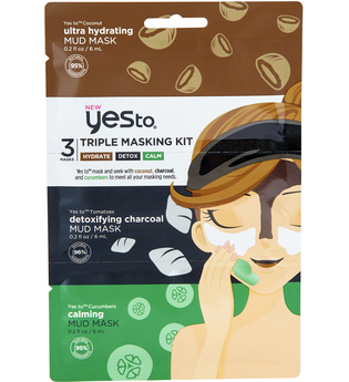 yes to Triple Masking Kit - Calm, Detox and Boost