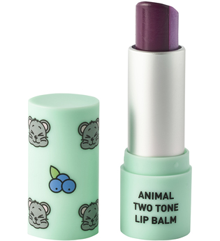 Animal TwoTone Lip Balm Blueberry Mouse