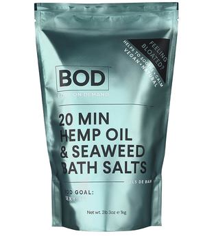 BOD 20min Hemp Oil & Seaweed Bath Prep Salts 1kg