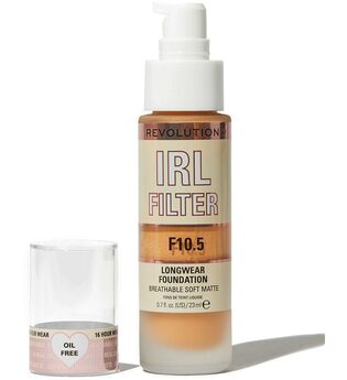 Makeup Revolution IRL Filter Longwear Foundation 23ml (Various Shades) - F10.5