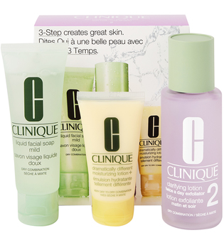 Clinique 3-Step Introduction Kit for Dry Combination Skin