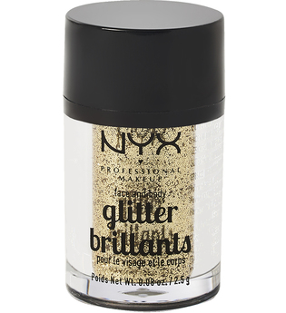 NYX Professional Makeup Glitter Brilliants Face & Body Glitzer 2.5 g Nr. 02